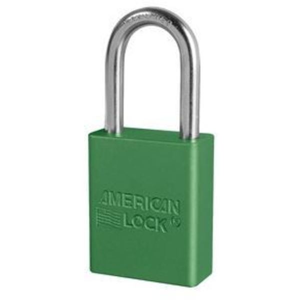 Master Lock Masterlock A1106E Aluminum Padlock,  A1106GRN